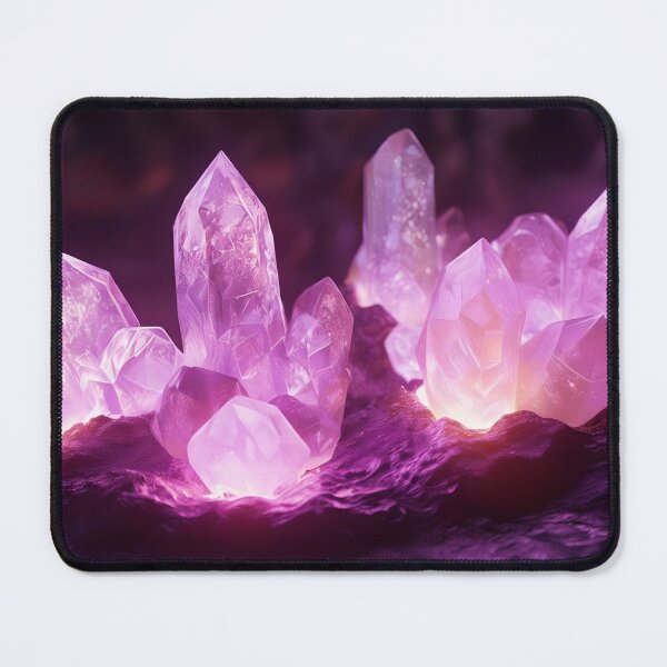 Item preview, Mystic Quartz Crystals — Glowing Amethyst Cave designed and sold by SarahRoseZenaun.