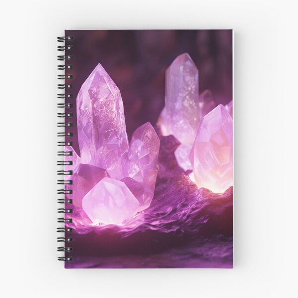 Item preview, Mystic Quartz Crystals — Glowing Amethyst Cave designed and sold by SarahRoseZenaun.