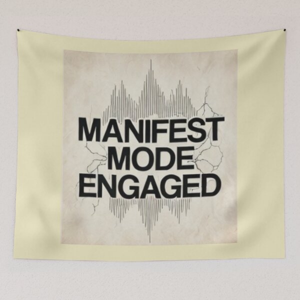Item preview, Manifest Mode Engaged designed and sold by  ViralVisionsCreating .