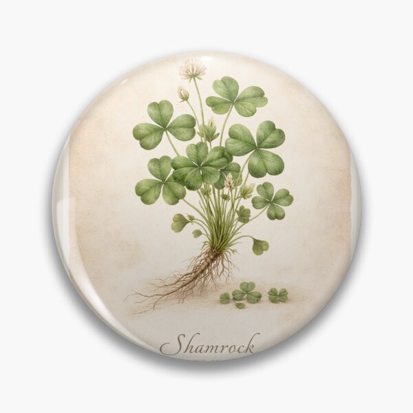 Item preview, Shamrock of Ireland designed and sold by Novel Works Studio.