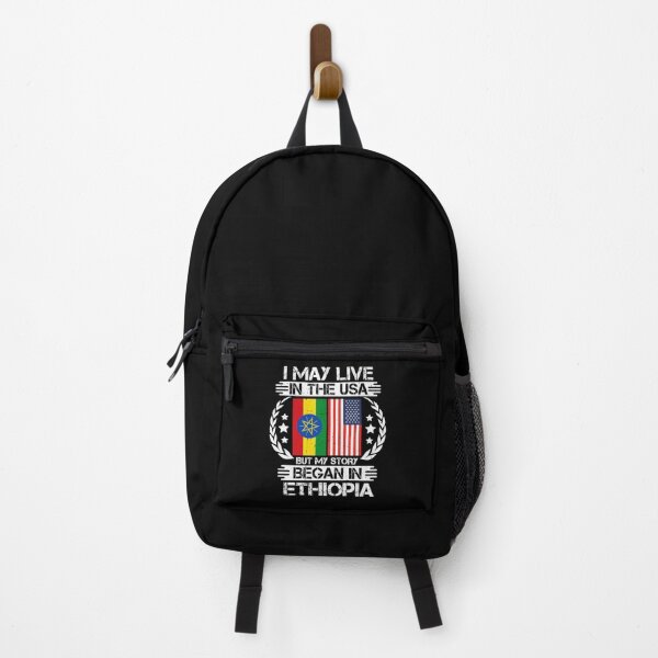 Item preview, I May Live In The USA But My Story Began In Ethiopia designed and sold by CosmoKitsch.