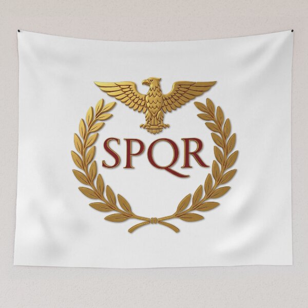 Item preview, SPQR and the golden eagle of Rome designed and sold by ROMEPratique.