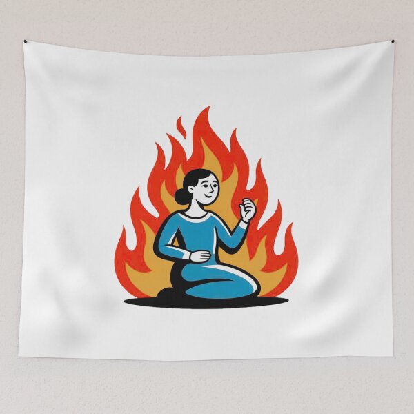 Item preview, Woman Las Fallas Valencia Festival Art designed and sold by YounexxART.