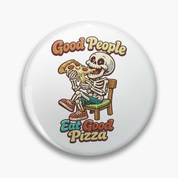 Item preview, Good People Eat Good Pizza designed and sold by LuveraxArt.