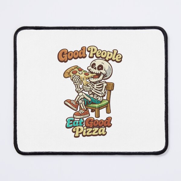 Item preview, Good People Eat Good Pizza designed and sold by LuveraxArt.