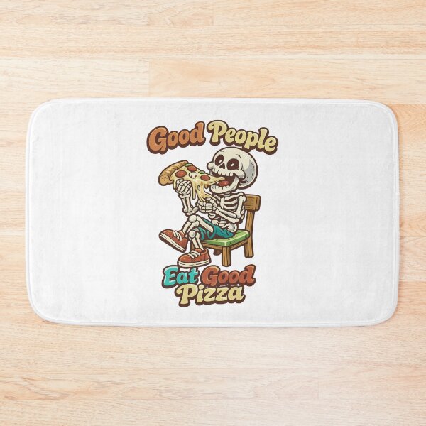 Item preview, Good People Eat Good Pizza designed and sold by LuveraxArt.