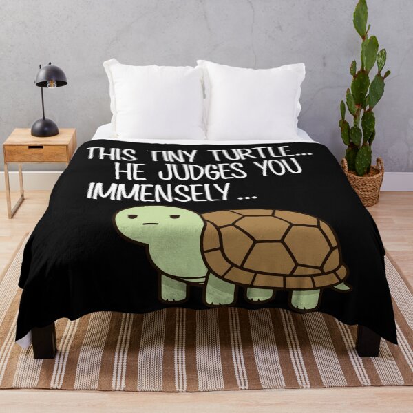Item preview, this tiny turtle he judges you immensely designed and sold by khallidaart.