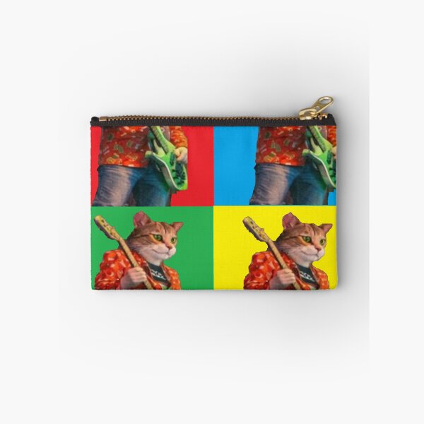 Item preview, bass cat pop art  designed and sold by LowEndGraphics.