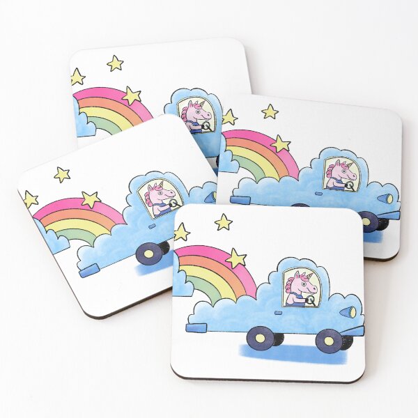 Item preview, Unicorn Cloud Truck designed and sold by artwithmegz.