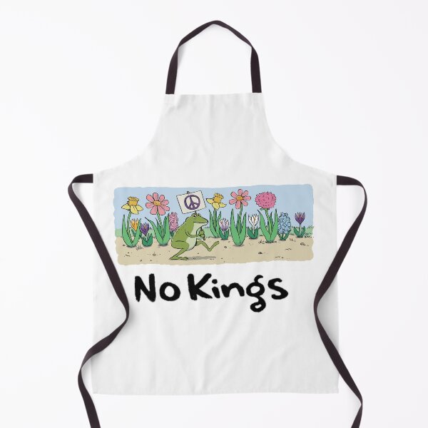 Item preview, No Kings Peace Frog designed and sold by kmarkowbadelf.