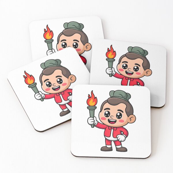 Item preview, Valencia Fire Festival Folk Style Illustration designed and sold by YounexxART.