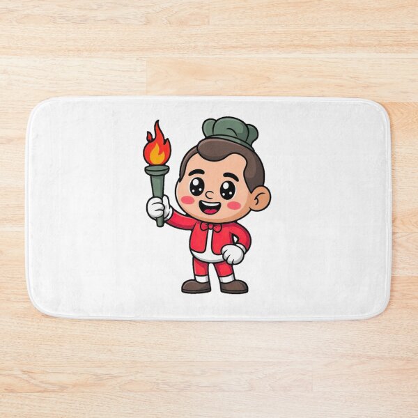 Item preview, Valencia Fire Festival Folk Style Illustration designed and sold by YounexxART.