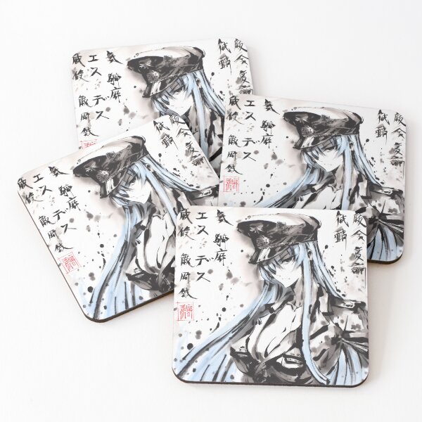 Item preview, Esdeath Sumi-e  designed and sold by AnimeArsenalPrints.
