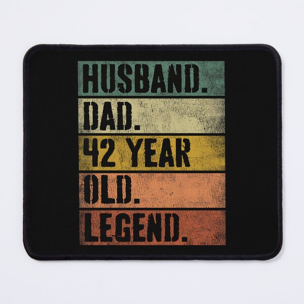 Item preview, Husband Dad 42 Year Old Legend 42nd Birthday Father's Day designed and sold by Boutkimaewab.