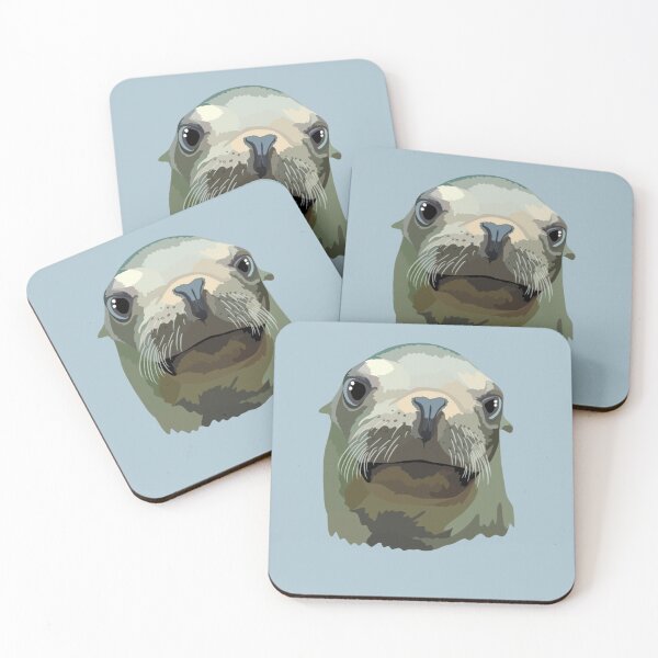 Item preview, S is for Sealion,Sea Lion Artwork – Marine Mammal Illustration and Coastal Wildlife Design designed and sold by PrettylittlepastelUk.