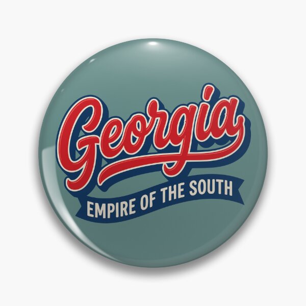 Item preview, Vintage Georgia Baseball Script - Empire of the South Tee designed and sold by Cozy-Old-Pub.