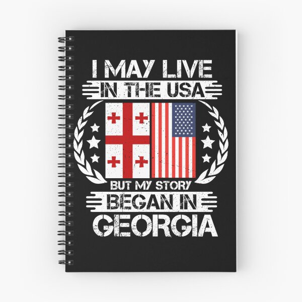 Item preview, I May Live In The USA But My Story Began In Georgia   designed and sold by CosmoKitsch.