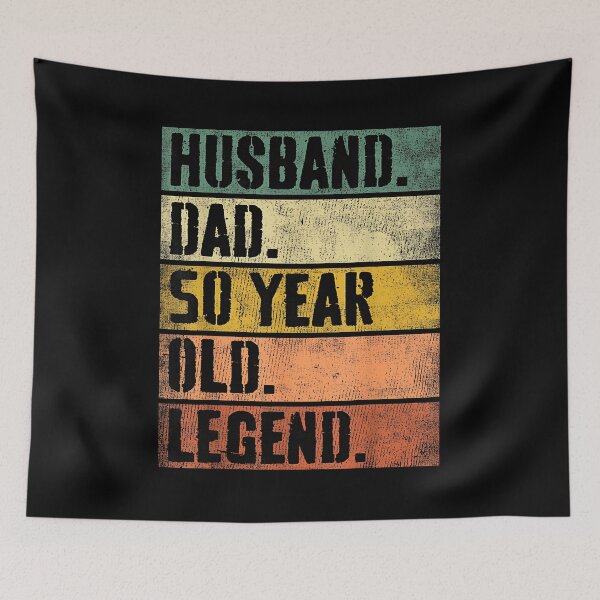 Item preview, Husband Dad 50 Year Old Legend 50th Birthday Father's Day designed and sold by Boutkimaewab.