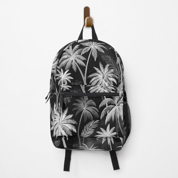 Item preview, Oasis with Tropical Palm Trees at Midnight designed and sold by AOCollections.