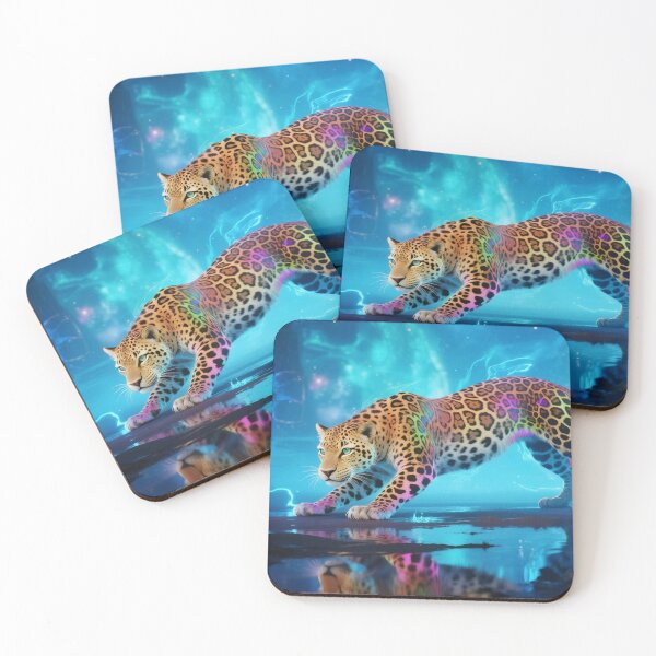 Item preview, Leopard of Light, Poised to Ignite (V4) designed and sold by SabaMirzique.