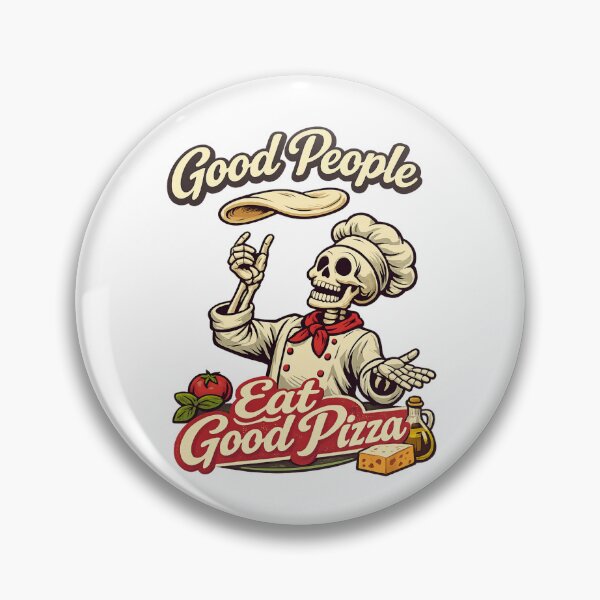 Item preview, Good People Eat Good Pizza designed and sold by LuveraxArt.
