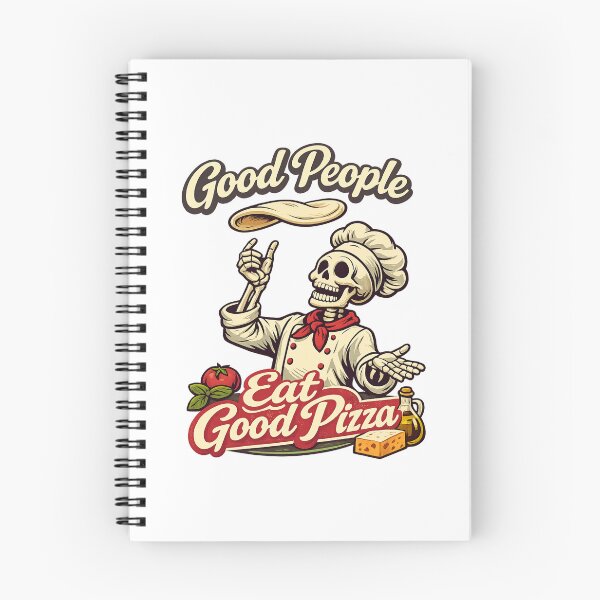 Item preview, Good People Eat Good Pizza designed and sold by LuveraxArt.