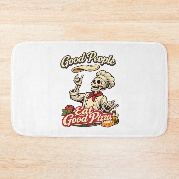 Item preview, Good People Eat Good Pizza designed and sold by LuveraxArt.