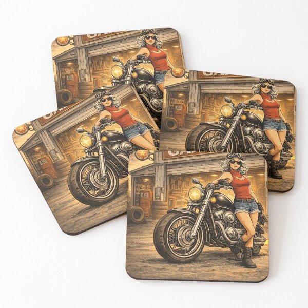 Item preview, Motorcycle Grandma Retro Biker Garage Vintage Motorcycle Rider Design designed and sold by TKOprintdesigns.