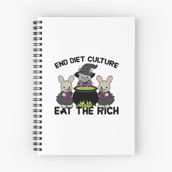 Item preview, END DIET CULTURE EAT THE RICH (KAWAII) designed and sold by remerasnerdas.