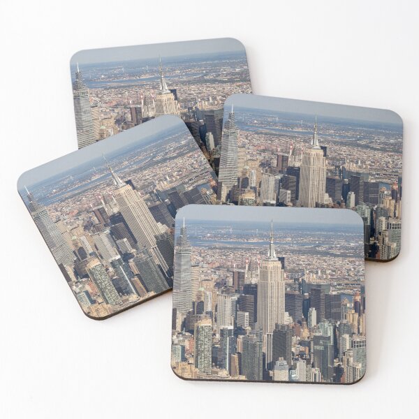 Item preview, Empire State Building Aerial View designed and sold by SchelzHorizons.