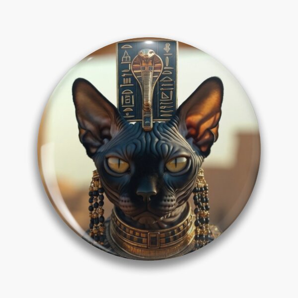 Item preview, The Pharaoh’s Sphynx Guardian 1 designed and sold by MakarenaCreate.