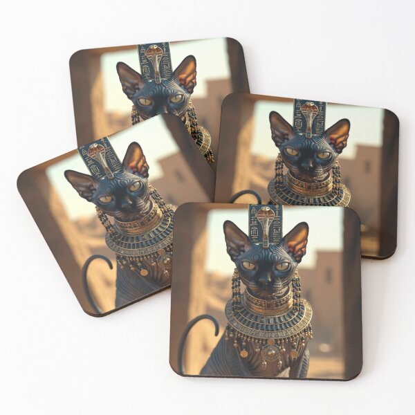 Item preview, The Pharaoh’s Sphynx Guardian 1 designed and sold by MakarenaCreate.