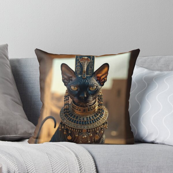 Item preview, The Pharaoh’s Sphynx Guardian 1 designed and sold by MakarenaCreate.