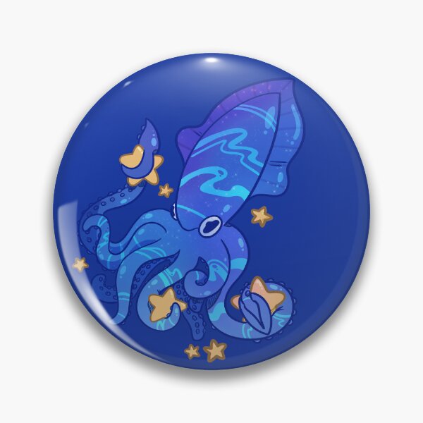 Item preview, Space squid among the stars designed and sold by Aloe and Monstera.