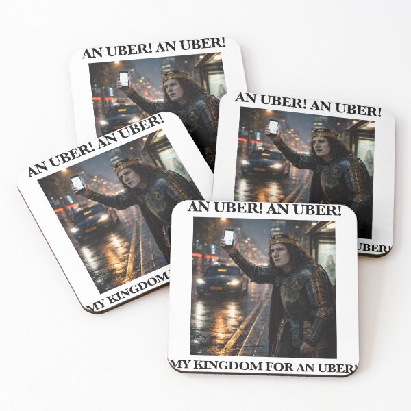 Item preview, An Uber! An Uber! My Kingdom for an Uber! - Richard III - Funny History designed and sold by LsTimelessTees.