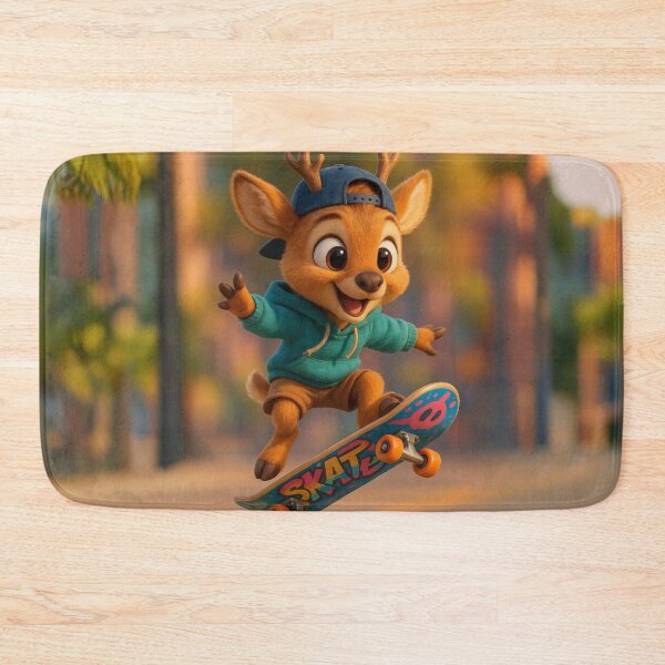 Item preview, Roe Deer Skater designed and sold by Sillytoe.
