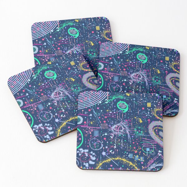Item preview, Maximalist Abstract Painting: Bold Explorer designed and sold by DanielleGensler.