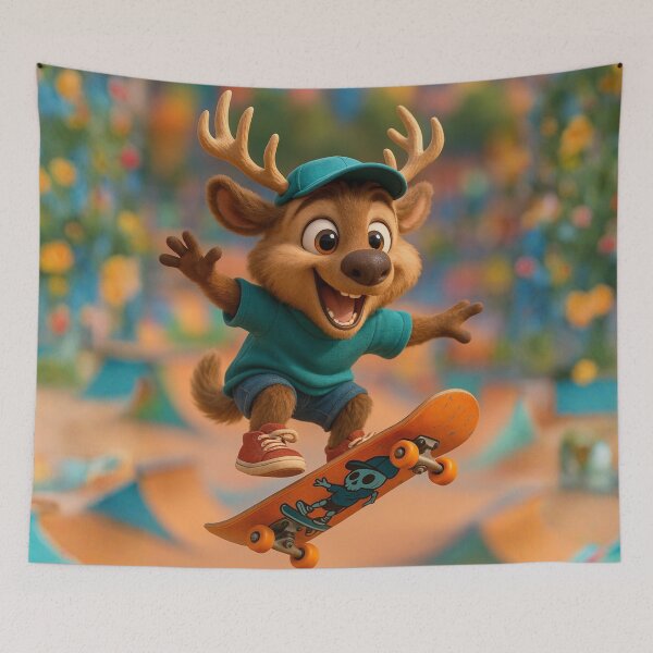 Item preview, Roosevelt Elk Skater designed and sold by Sillytoe.