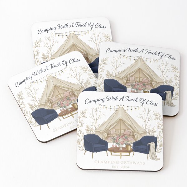 Item preview, Camping With A Touch Of Class designed and sold by BeastandBanshiLLC.