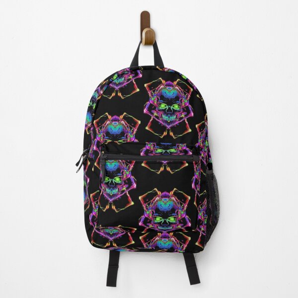 Item preview, Electric Skull with neon designed and sold by Jessica Klingberg.