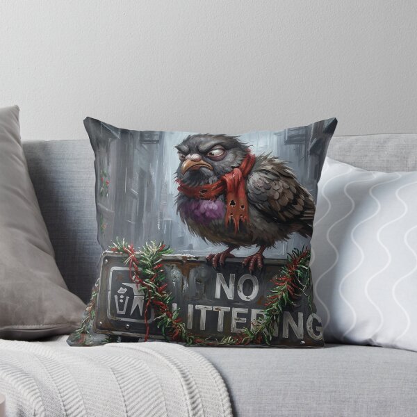 Item preview, Grumpy Pigeon’s Holiday Humbug | Sarcastic British Urban Wildlife designed and sold by Englandbear.