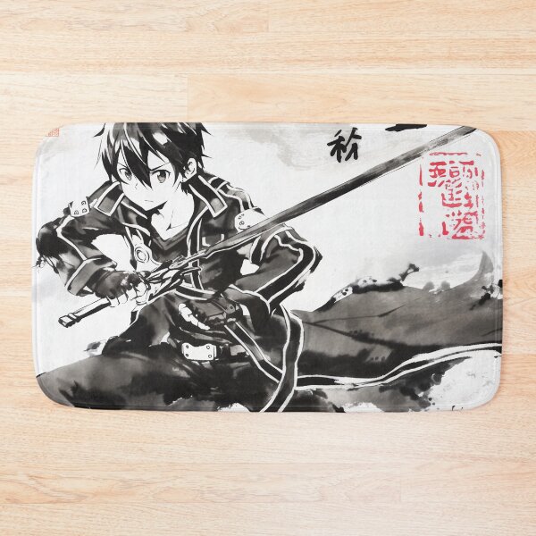 Item preview, Kirito Sumi-e designed and sold by AnimeArsenalPrints.