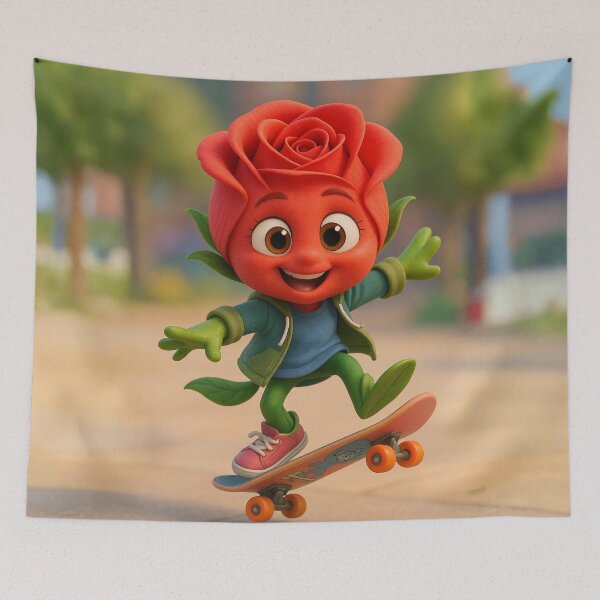 Item preview, Skater Rose  designed and sold by Sillytoe.