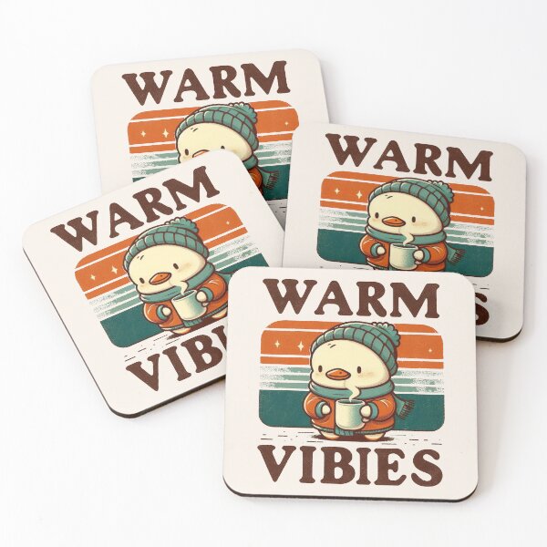Item preview, Warm Vibies duck designed and sold by Art Fly.