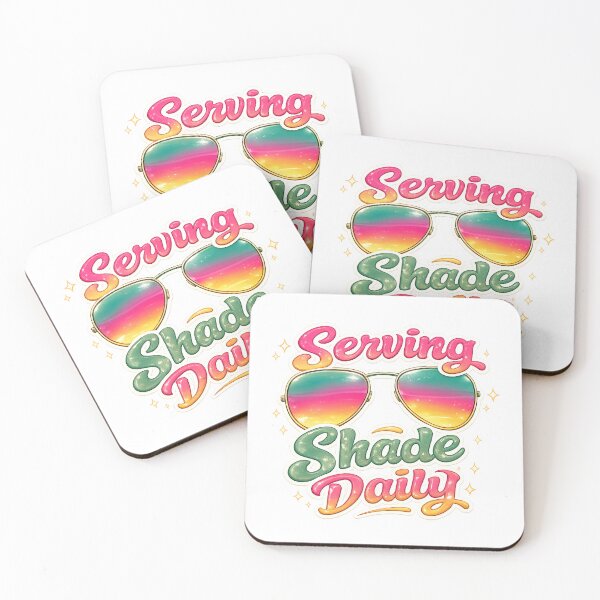 Item preview, Serving Shade and Sass - funny quotes typography designed and sold by DonnaRaquel.