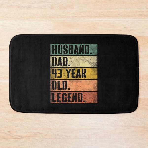 Item preview, Husband Dad 43 Year Old Legend 43rd Birthday Father's Day designed and sold by Goleon12.