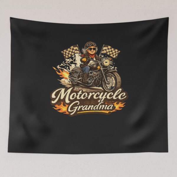 Item preview, Motorcycle Grandma Funny Biker Grandma Shirt | Cool Riding Nana Motorcycle Gift designed and sold by TKOprintdesigns.