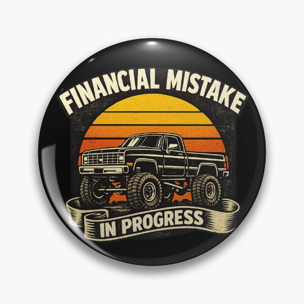 Item preview, Pickup Truck Financial Mistake in Progress Car Lovers designed and sold by faridman.