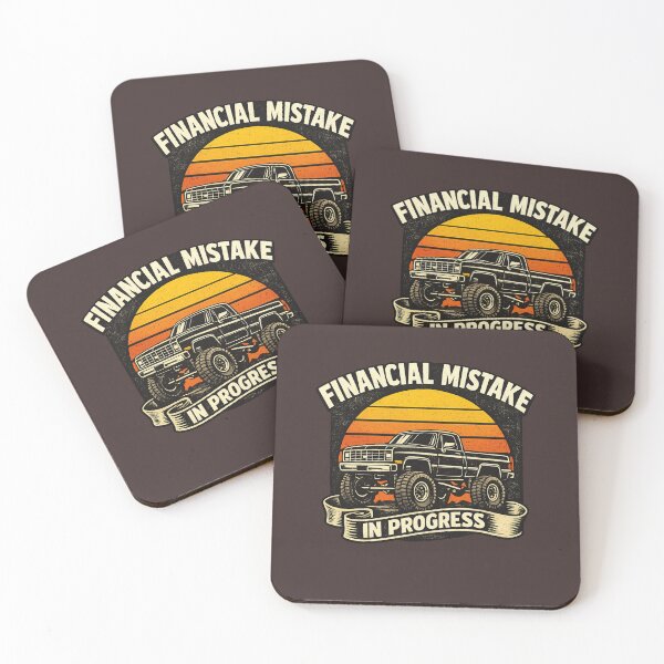 Item preview, Pickup Truck Financial Mistake in Progress Car Lovers designed and sold by faridman.