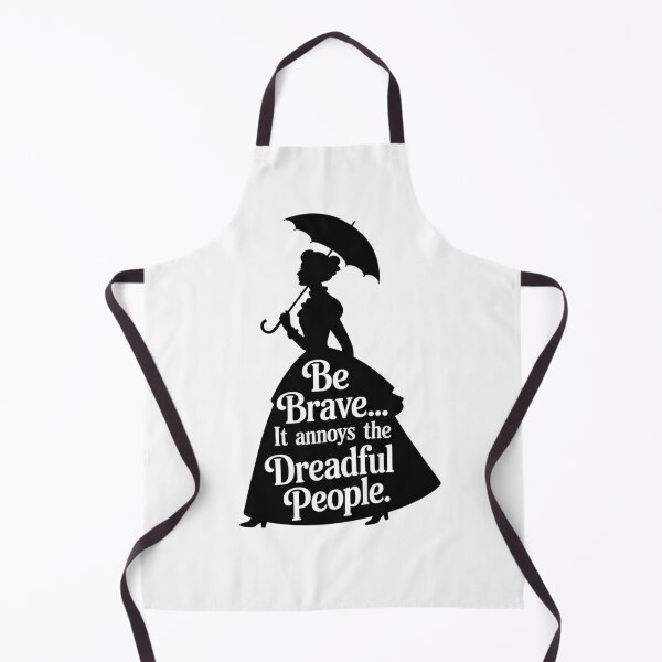 Item preview, Be Brave It Annoys the Dreadful – Victorian Lady Silhouette designed and sold by dreamparlor.